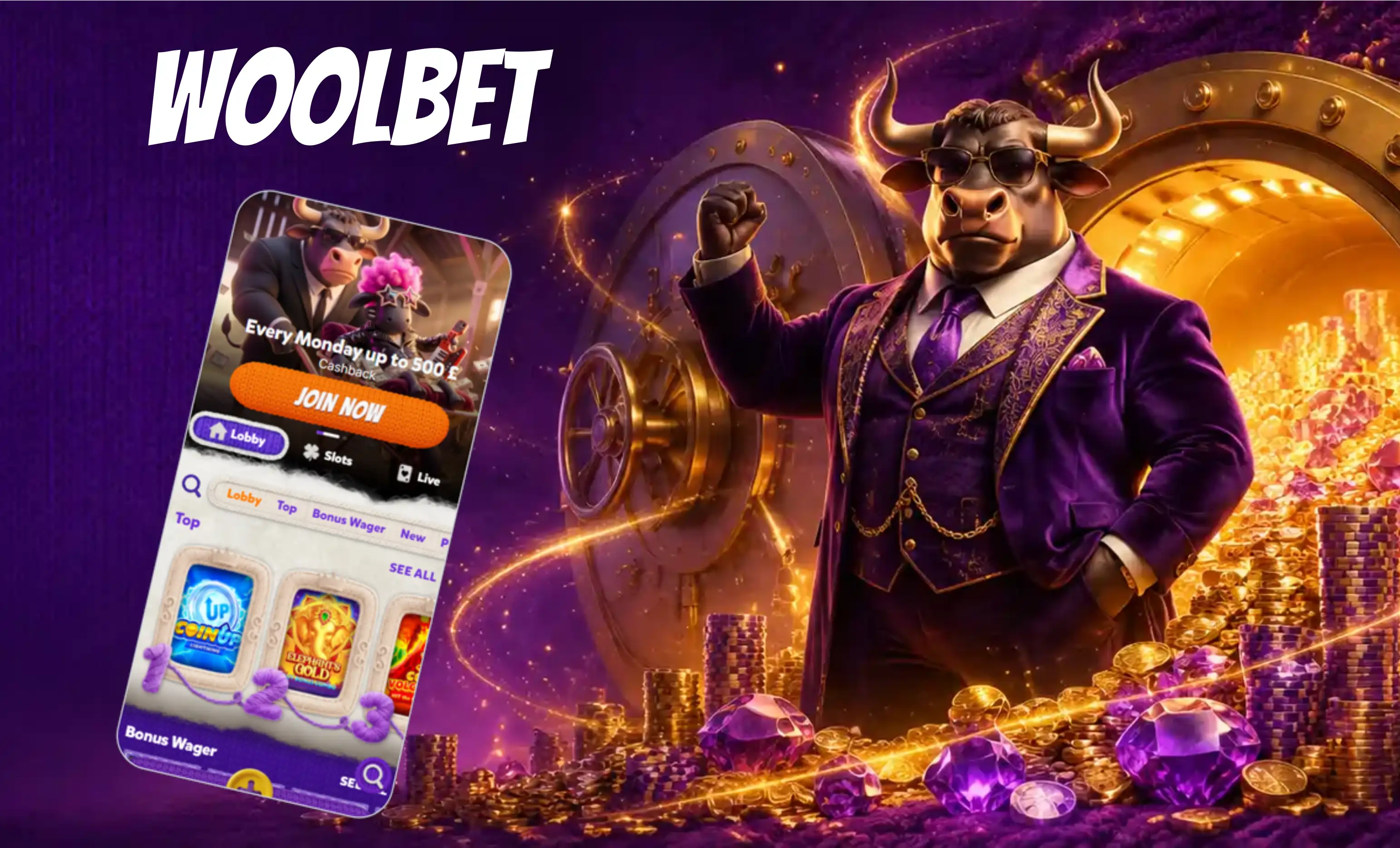Woolbet Casino App Screenshot